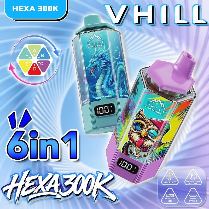 VHILL HEXA 300000 6 in 1 suppliers